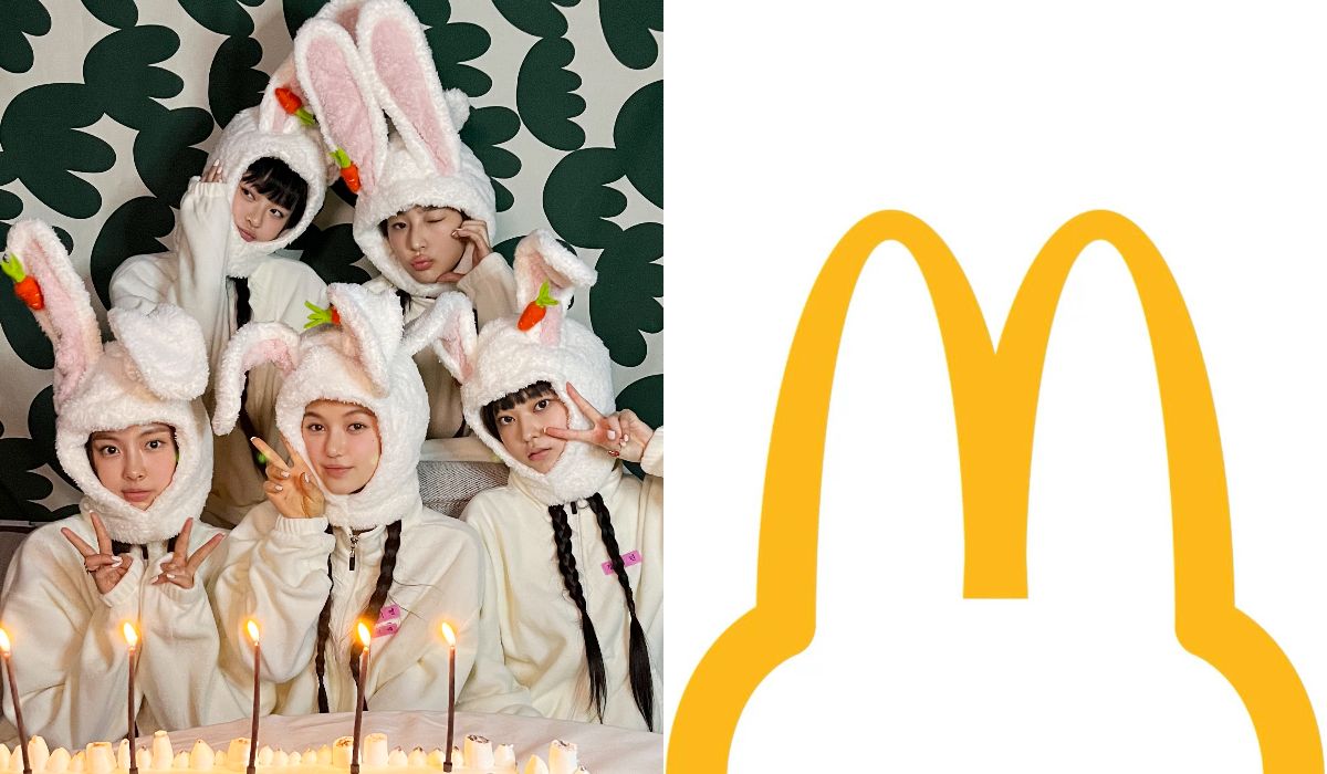 本物の newjeans ニュージーンズ Mcdonald マクドナルド K-POP/アジア