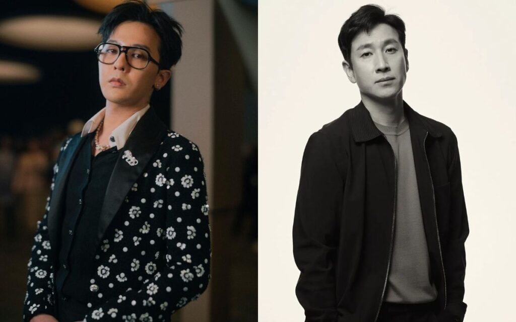 俳優のイ・ソンギュンとBIGBANGのG-DRAGON
